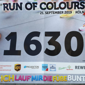 Run of Colours Startnummer